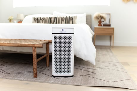 Medify Air Purifier in Bedroom